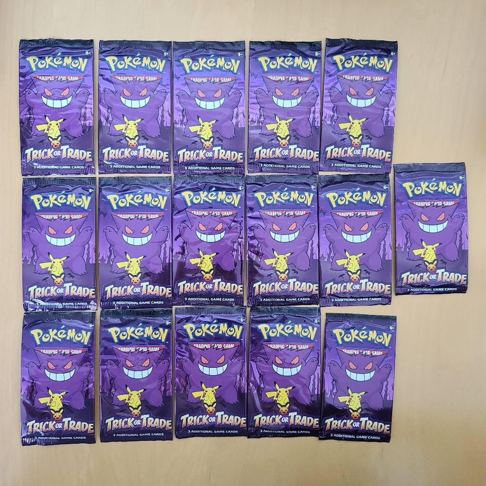 Pokémon Trick or Trade BOOster Packs X 16